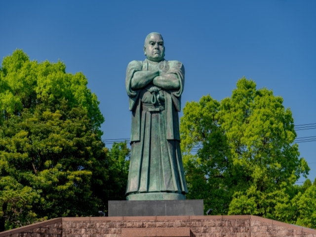 鹿児島県の風景：西郷隆盛像