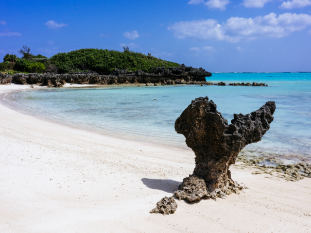 鹿児島県の風景：与論島